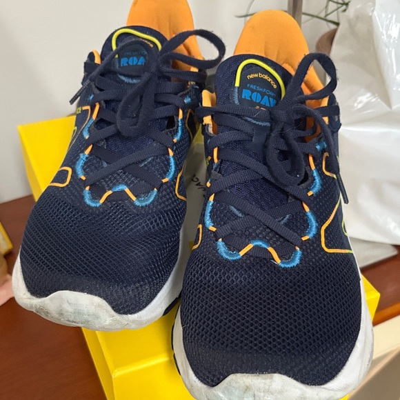 New Balance Other - New Balance Dark Blue and Yellow Sneakers